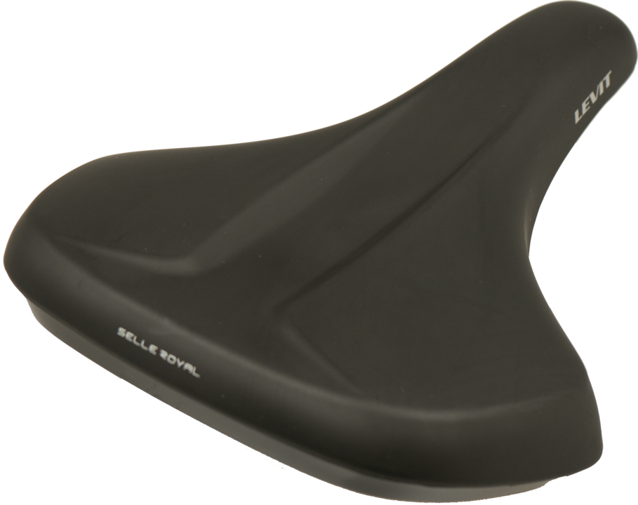 Selle Royal Levit City Fietszadel - Unisex Zadel - Zwart