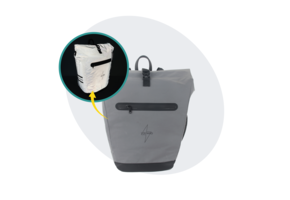 Voltano Luxe E-bike Fietstas 28L Special Edition - Reflecterend - Pakaftas Met Laptop vak - 100% Waterdicht