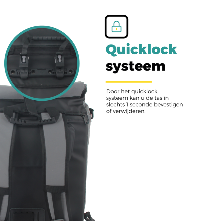 Voltano Luxe E-bike Fietstas / Rugtas Special Edition - Reflecterend - 28L - Laptopvak