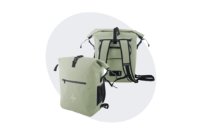 Voltano Luxe Fietstas / Rugtas 28L - Mint Groen