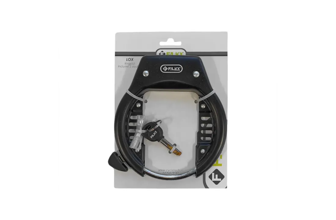 Falkx Lox Ringslot - Zwart - 82mm Breed