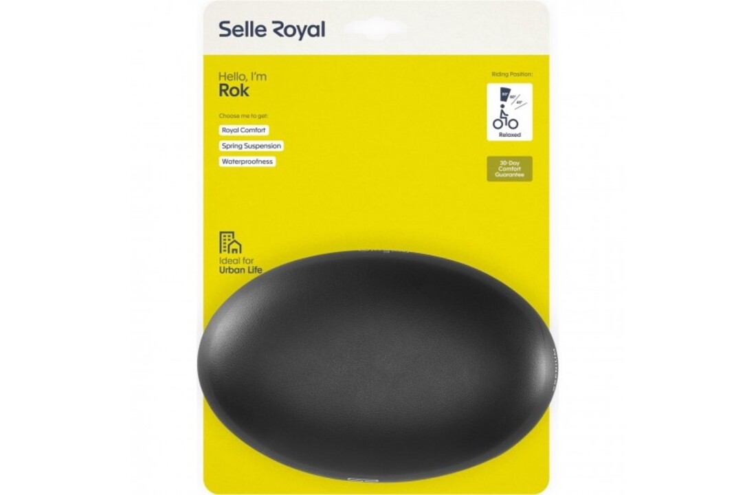 Selle Royal Rokzadel / Fietszadel Rok - Zwart