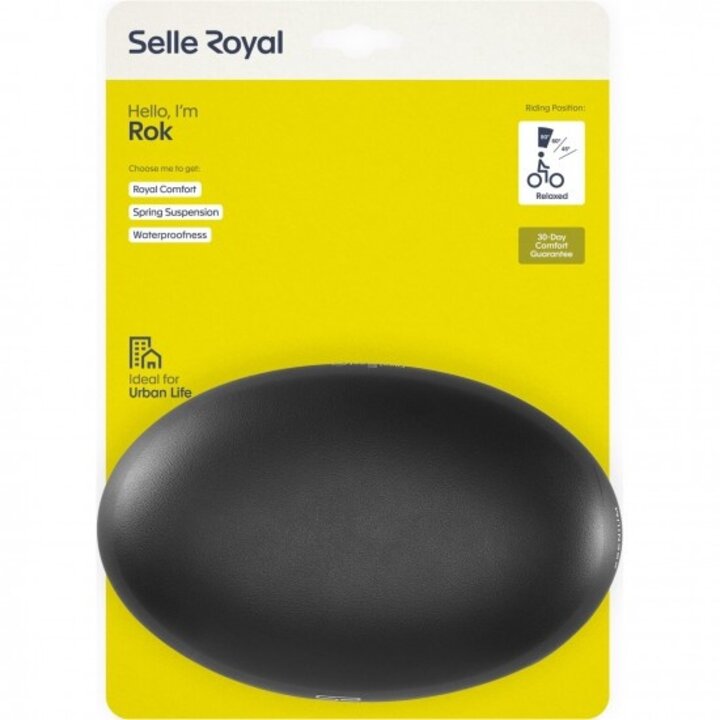 Selle Royal Rokzadel / Fietszadel Rok - Zwart