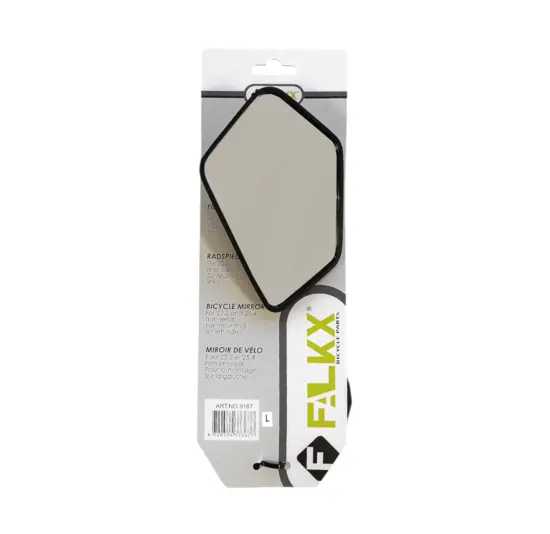 Falkx Spectre L Fietsspiegel Links - Zwart