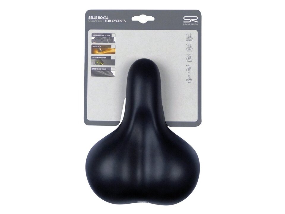 Selle Royal Country Fietszadel - Zwart - Dames