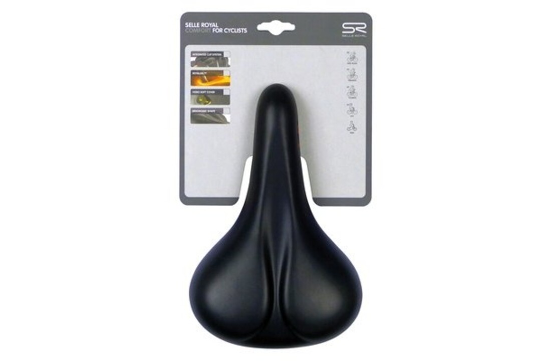 Selle Royal Freedom Fietszadel - Zwart - Dames