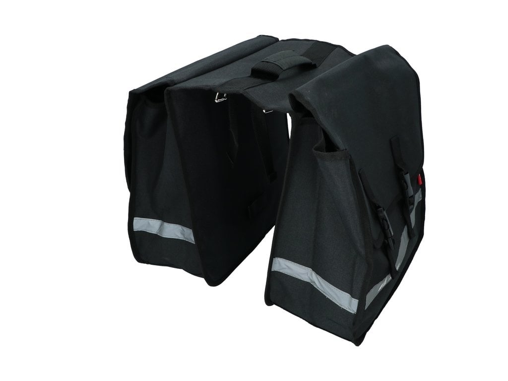Dyto Dubbele Fietstas Zwart - 36 Liter