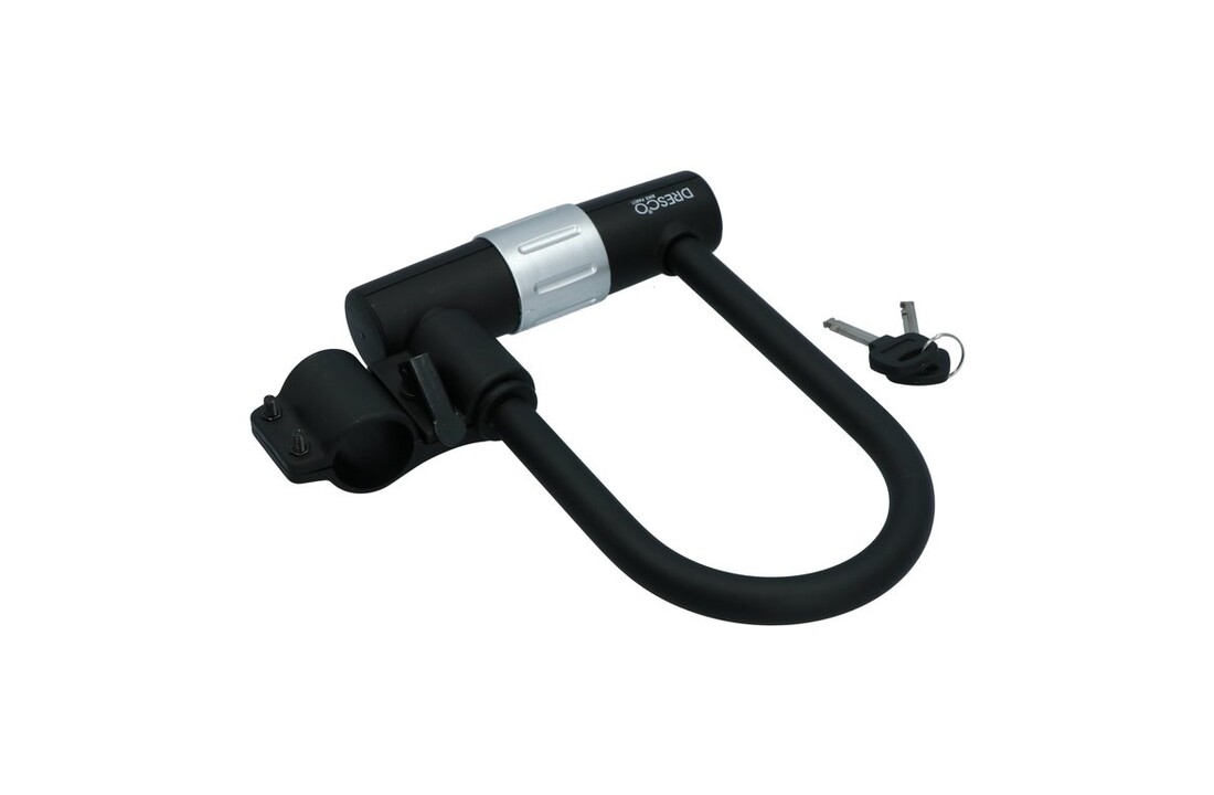 Dresco Beugelslot - U-lock - zwart