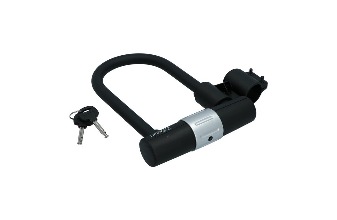 Dresco Beugelslot - U-lock - zwart
