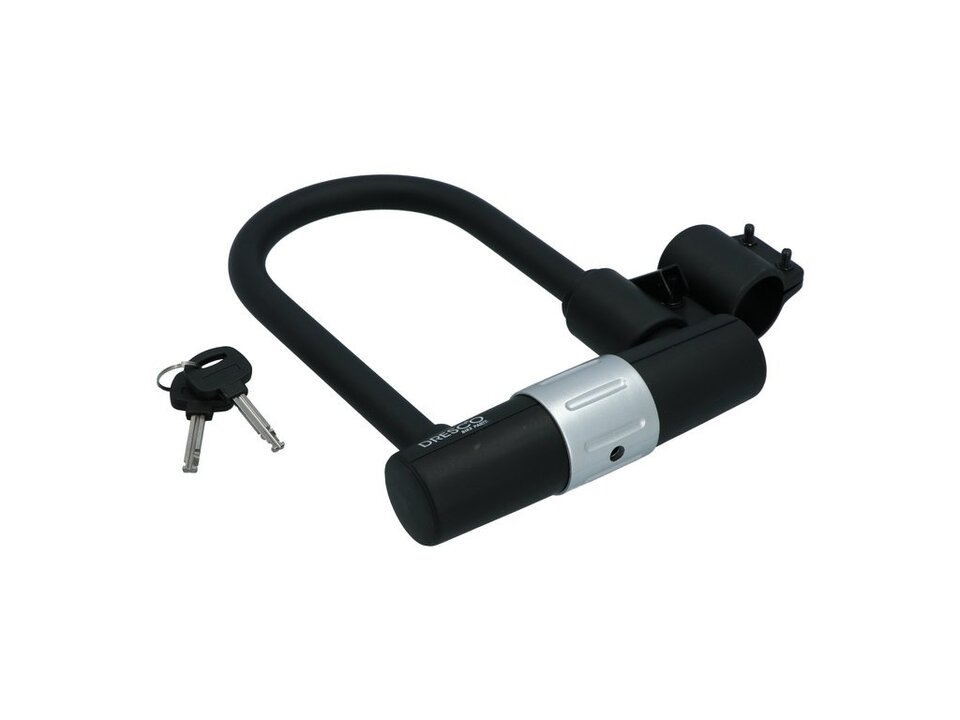Dresco Beugelslot - U-lock - zwart