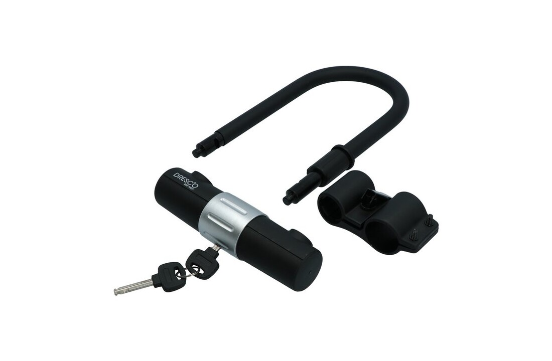 Dresco Beugelslot - U-lock - zwart