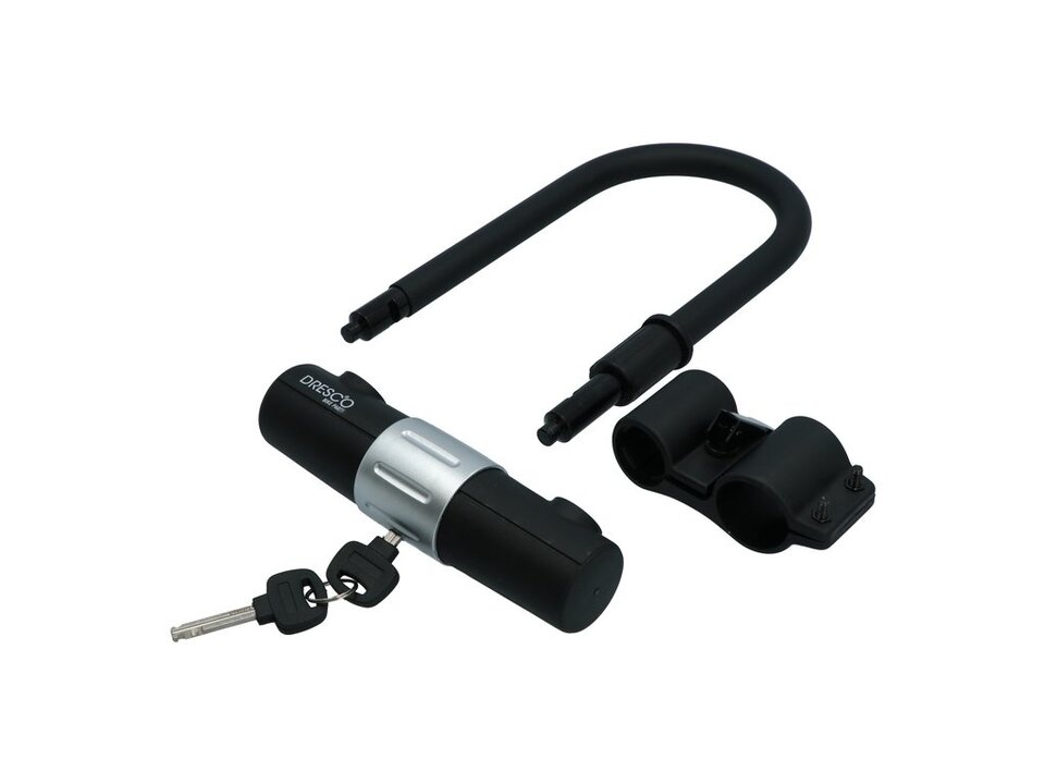 Dresco Beugelslot - U-lock - zwart