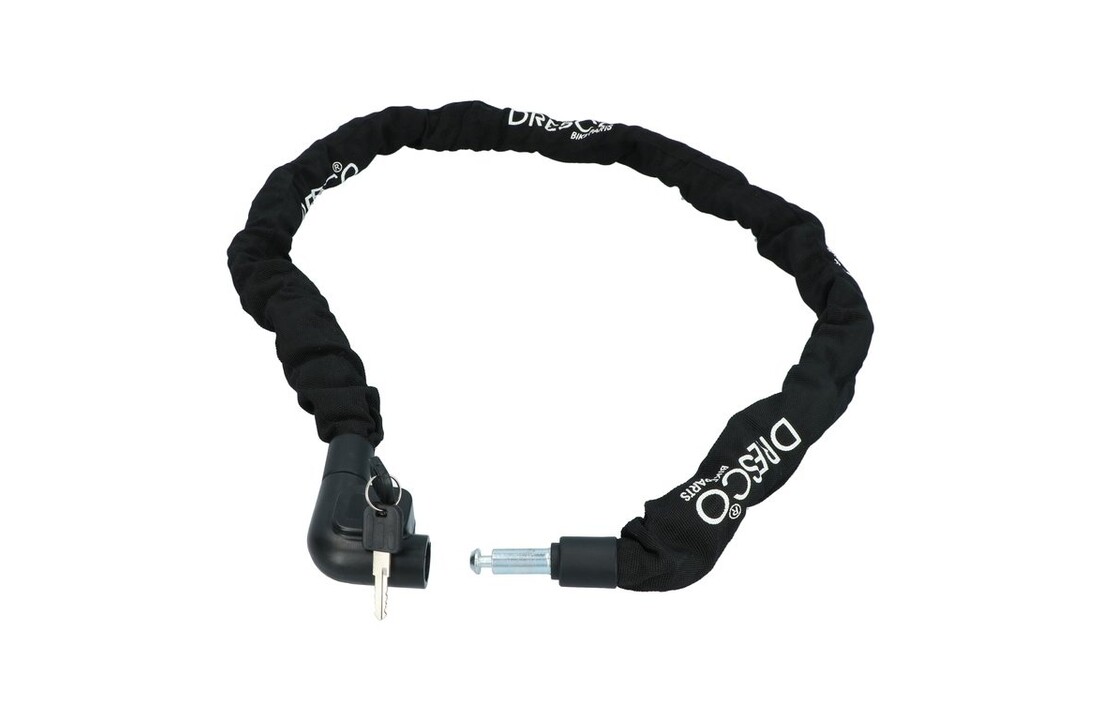 Dresco Kettingslot 120CM - Zwart