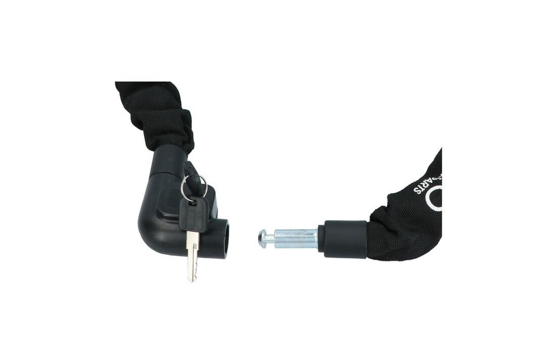 Dresco Kettingslot 120CM - Zwart