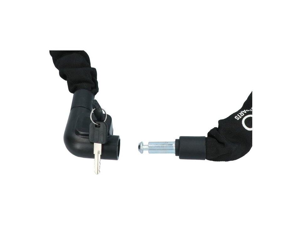 Dresco Kettingslot 120CM - Zwart