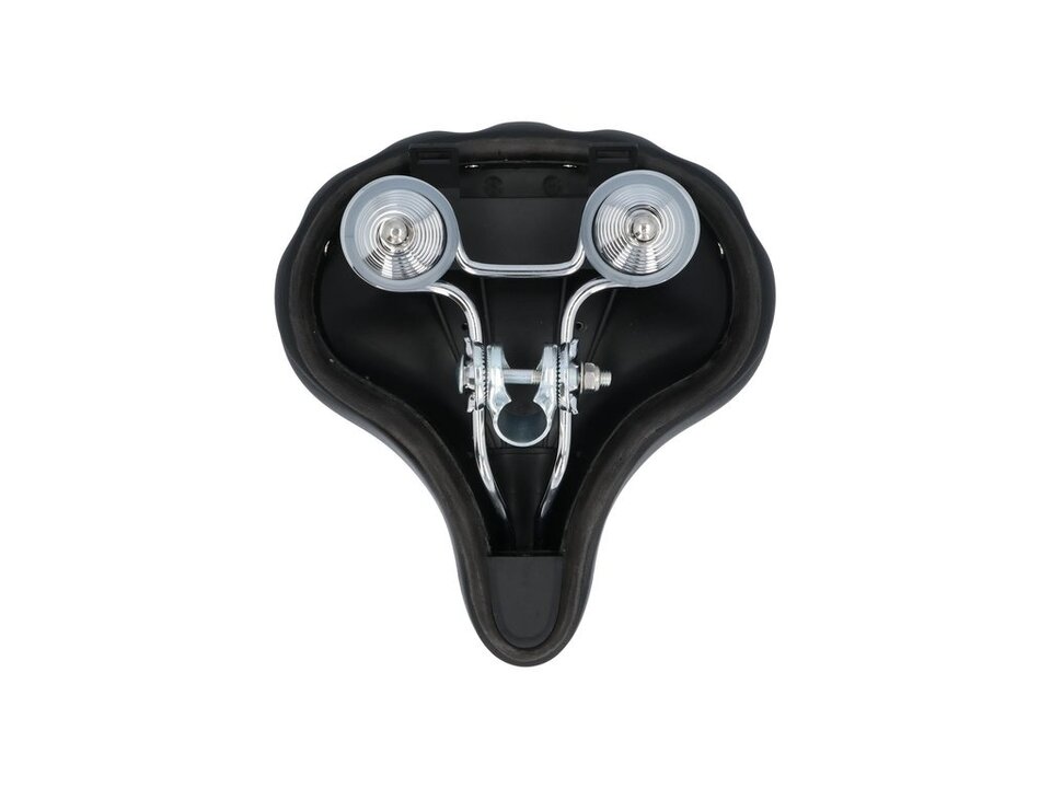 Dresco Drifter Fietszadel Urban XL - Zwart - Unisex