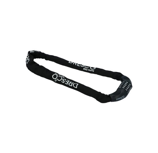 Dresco Kettingslot Code - 90CM -Zwart