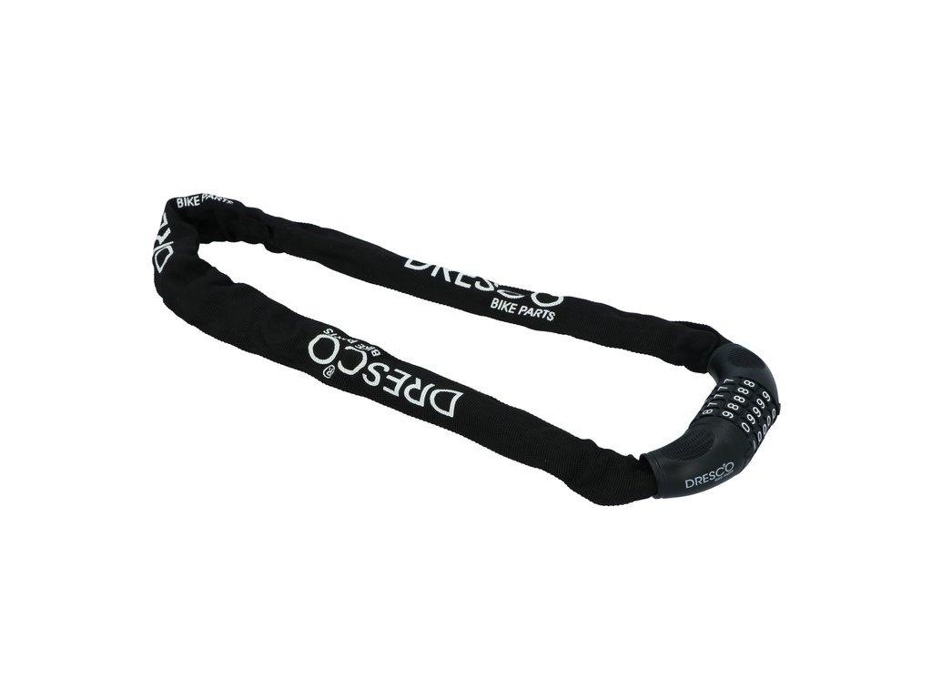 Dresco Kettingslot Code - 90CM -Zwart