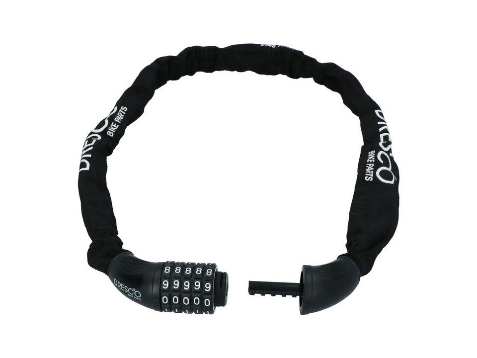 Dresco Kettingslot Code - 90CM -Zwart