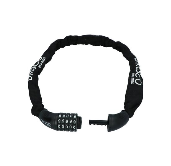 Dresco Kettingslot Code - 90CM -Zwart