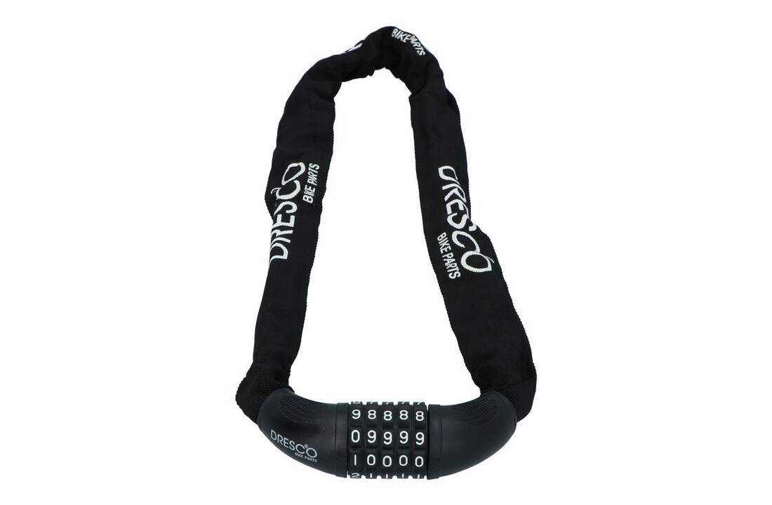 Dresco Kettingslot Code - 90CM -Zwart