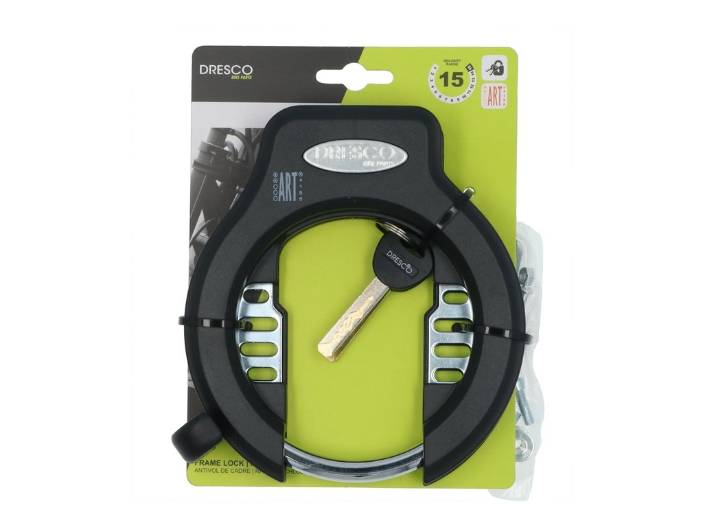Set De Poignées Dresco PD-M02 - Métal Chrome/Noir - Pour VTT, Vélo