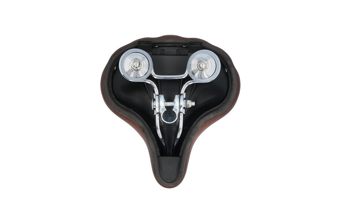 Dresco Drifter Fietszadel Urban XL - Bruin - Unisex
