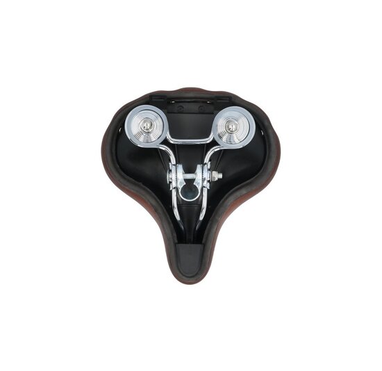 Dresco Drifter Fietszadel Urban XL - Bruin - Unisex