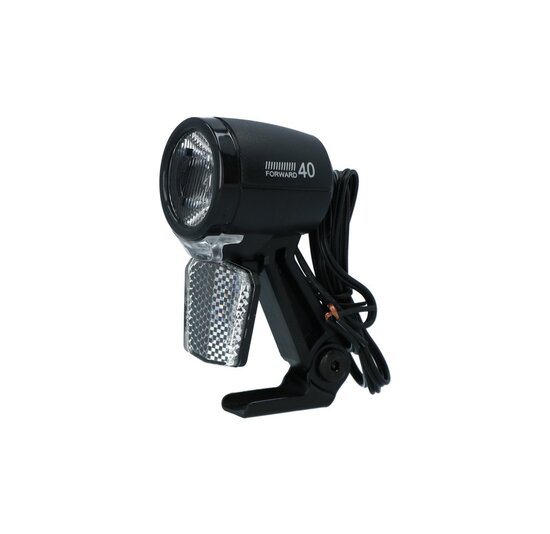 Dresco E-Bike Led Koplamp - Urban - 40 Lux - Zwart