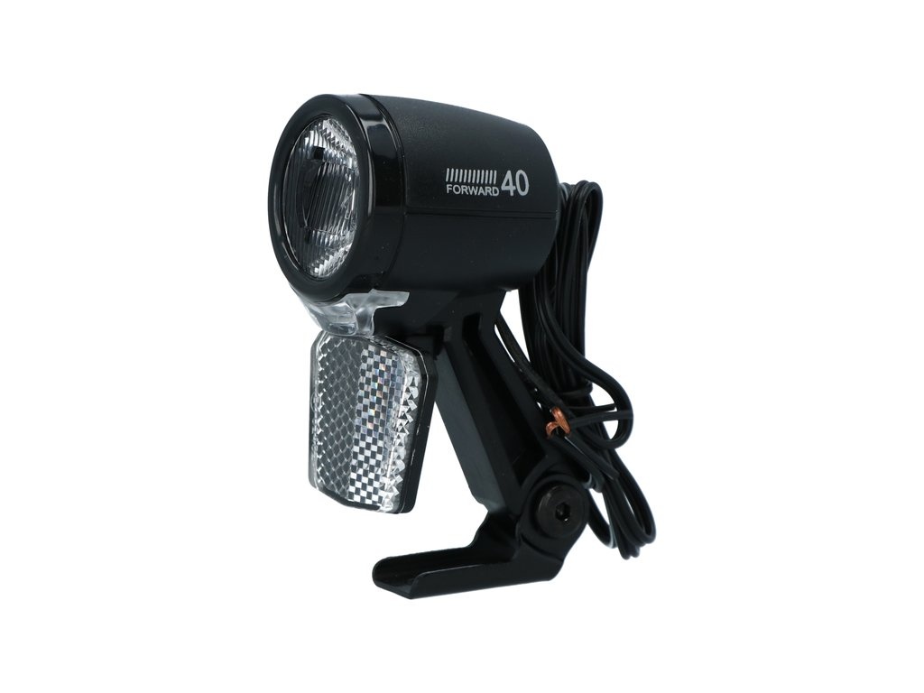 Dresco E-Bike Led Koplamp - Urban - 40 Lux - Zwart