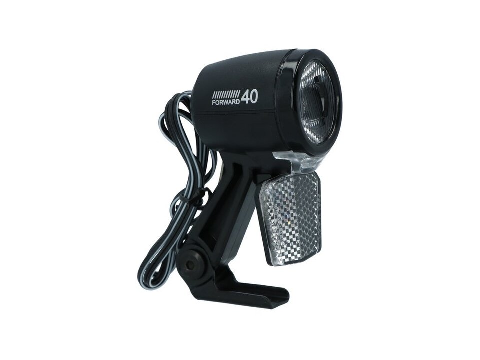 Dresco E-Bike Led Koplamp - Urban - 40 Lux - Zwart