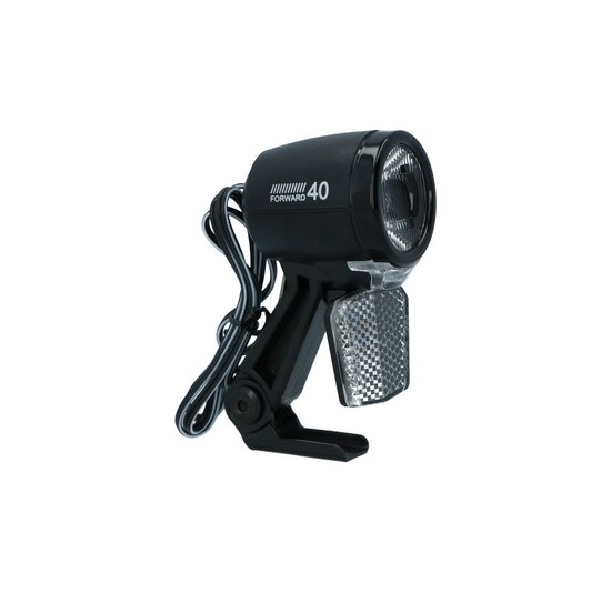 Dresco E-Bike Led Koplamp - Urban - 40 Lux - Zwart