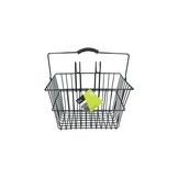 Dresco Stalen Fietsmand - 20 Liter - Zwart