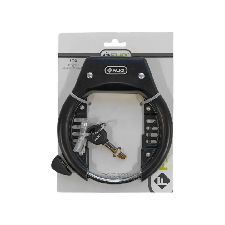 FALKX Armour Ringslot Art2 - Zwart - Insteekoptie