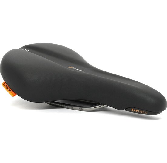 Selle Royal Explora Athletic Fietszadel - Zwart