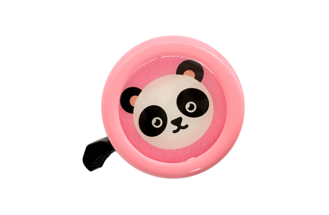 Voltano Kinder Fietsbel - Roze Panda