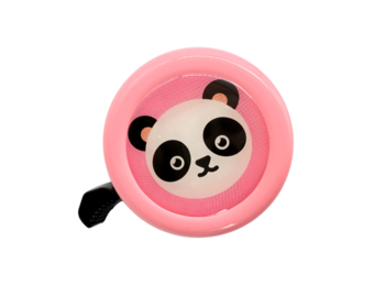 Voltano Kinder Fietsbel - Roze Panda