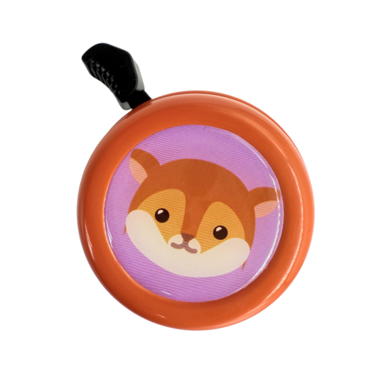 Voltano Kinder Fietsbel - Oranje Vos - 60 MM