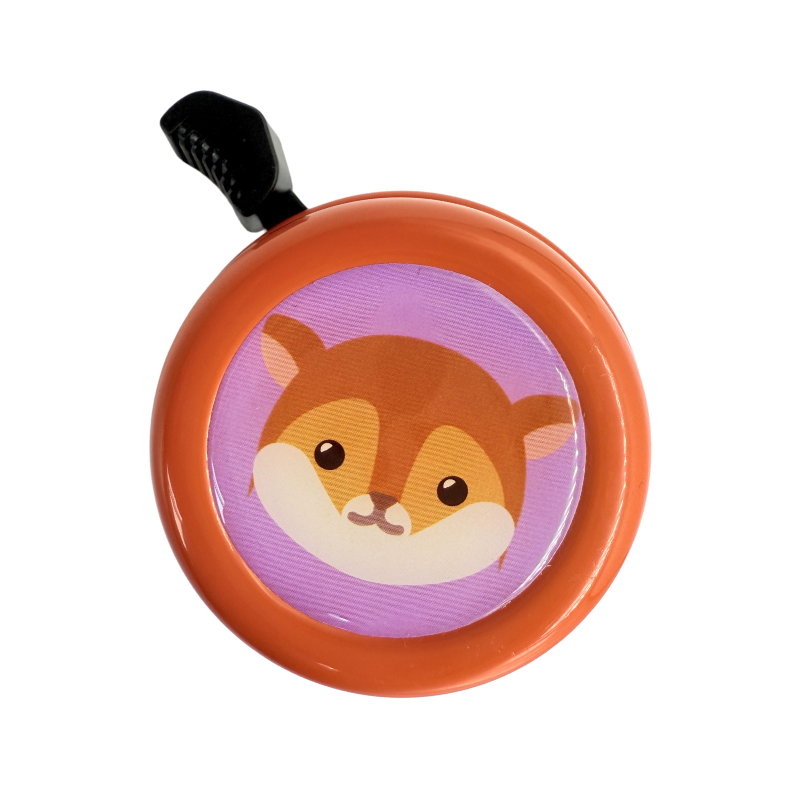 Voltano Kinder Fietsbel - Oranje Vos - 60 MM