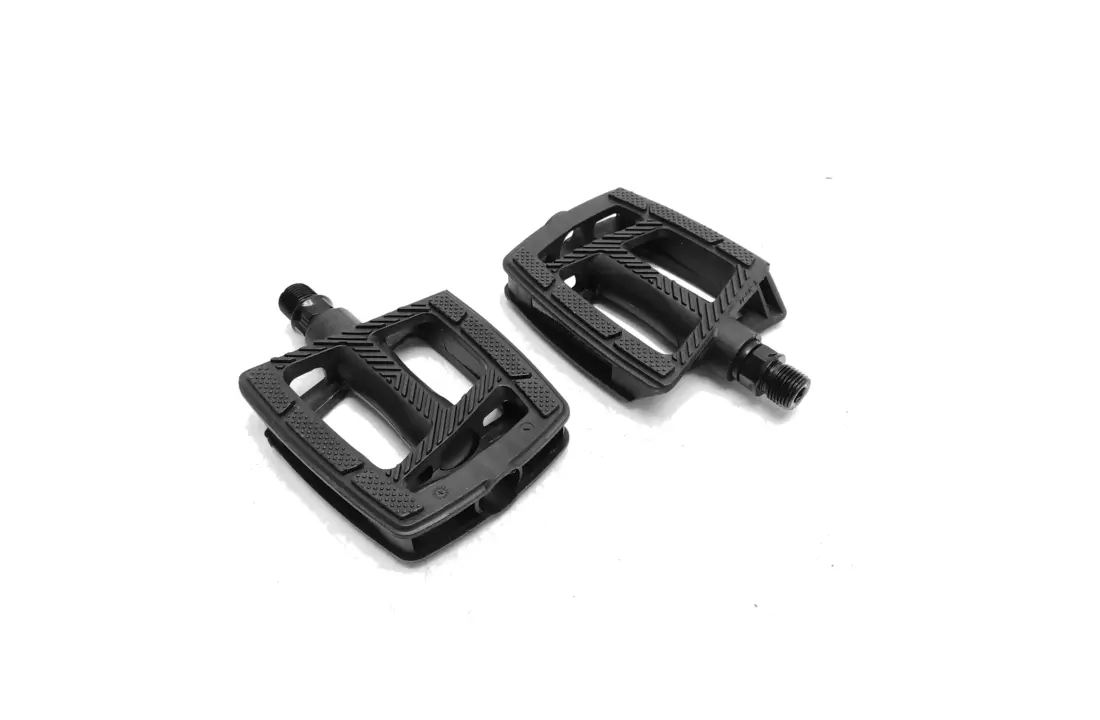 Falkx Wide Fietspedalen - Anti Slip Pedalen - 9/16 Inch - Zwart