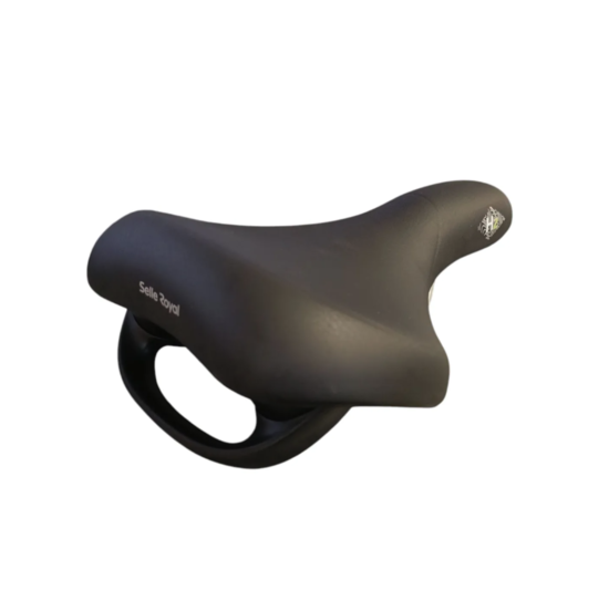 Selle Royal HZ Herz Fietszadel Met Handgreep - E-bike - Unisex - Zwart