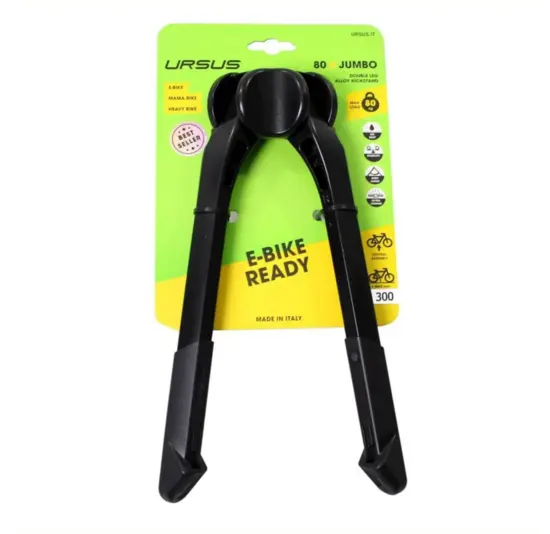 Ursus Jumbo Evo Dubbele Fietsstandaard - E-bike - Zwart - 300 MM - 28''