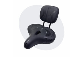 Voltano Fietszadel Relax Plus Met Rugsteun / Rugleuning