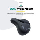 Voltano XXXL Fietszadel - Medicus - Zwart - Uitsparing