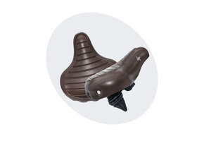 Voltano Drifter Fietszadel Wave 2.0 - Donkerbruin