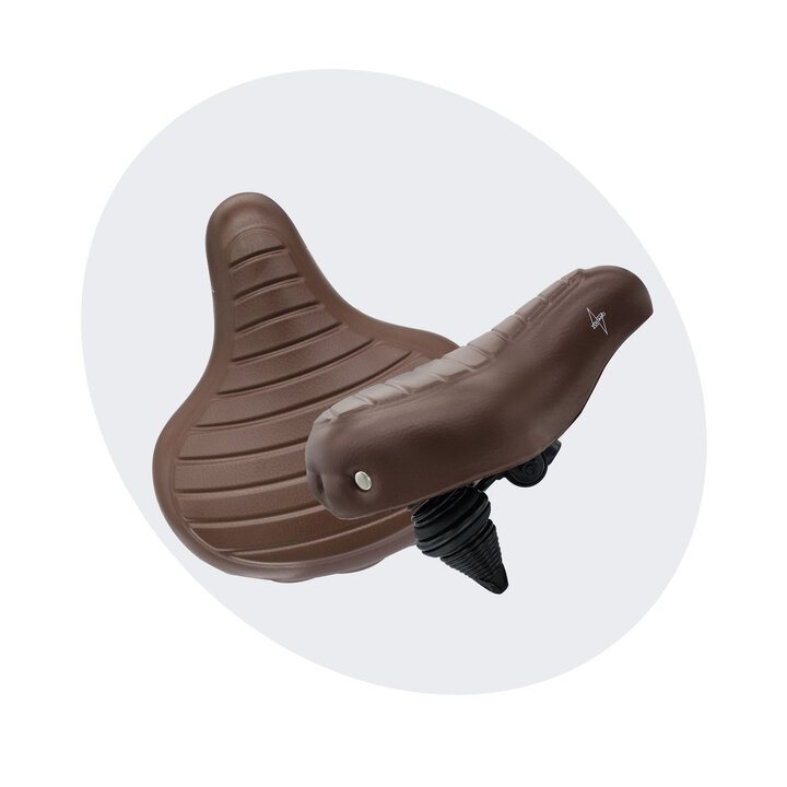 Voltano Drifter Fietszadel Wave 2.0 - Bruin
