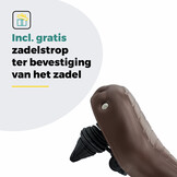 Voltano Drifter Fietszadel Wave 2.0 - Bruin