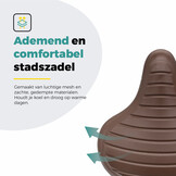 Voltano Drifter Fietszadel Wave 2.0 - Bruin