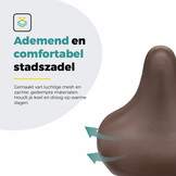 Voltano Drifter Fietszadel 2.0 - Bruin Zadel