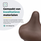 Voltano Drifter Fietszadel 2.0 - Bruin Zadel